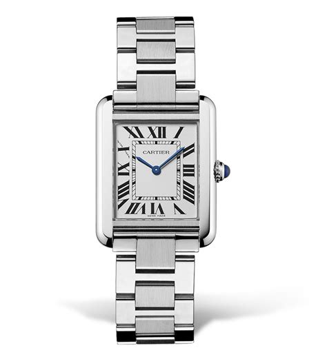 ladies cartier watches tank|cartier tank chronograph watch.